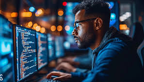 Professional IT technician providing on-site support in a Milwaukee office