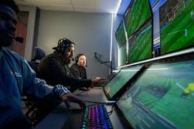 Lightspeed phone system used in a modern office environment